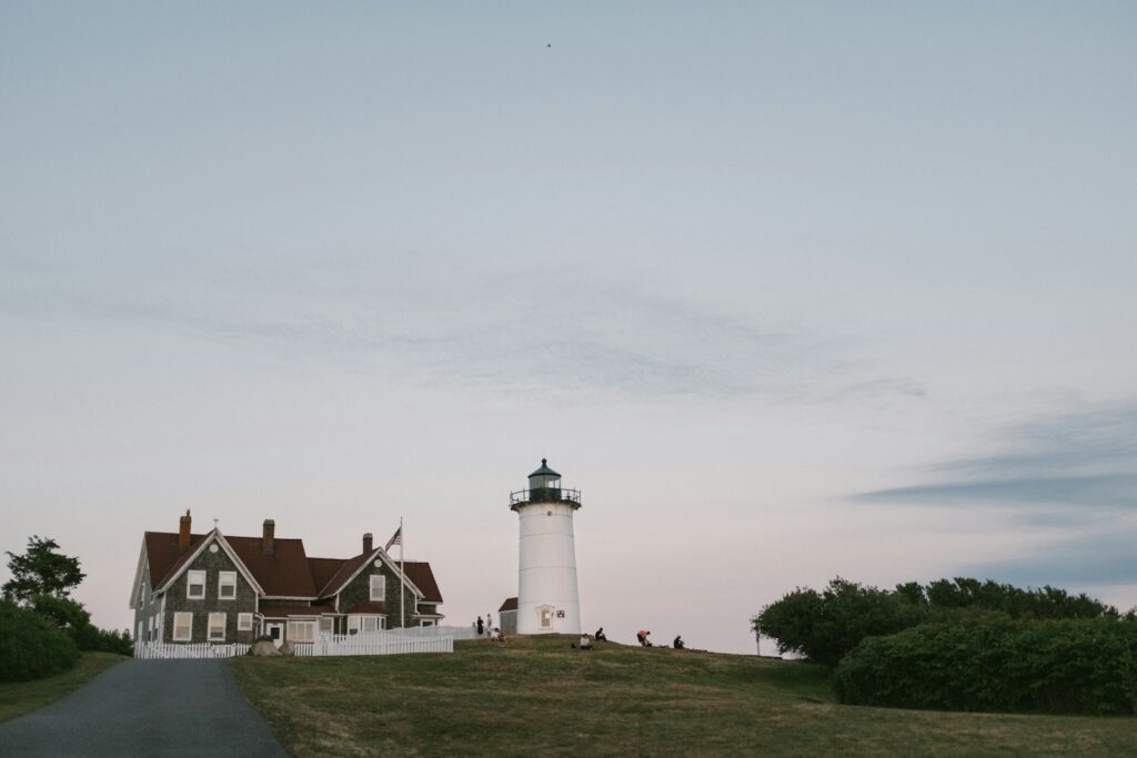 romantic getaway at white lighthouse in cape cod